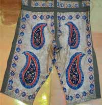 شلوارک زورخانه چرم دوزی کد 252
